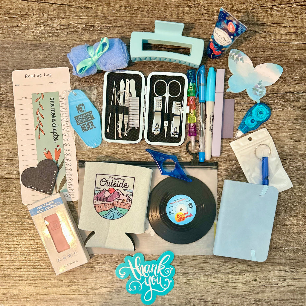 Mystery Self-Care Box for Women: Relaxation and Wellness Gift Set- 40 Pieces